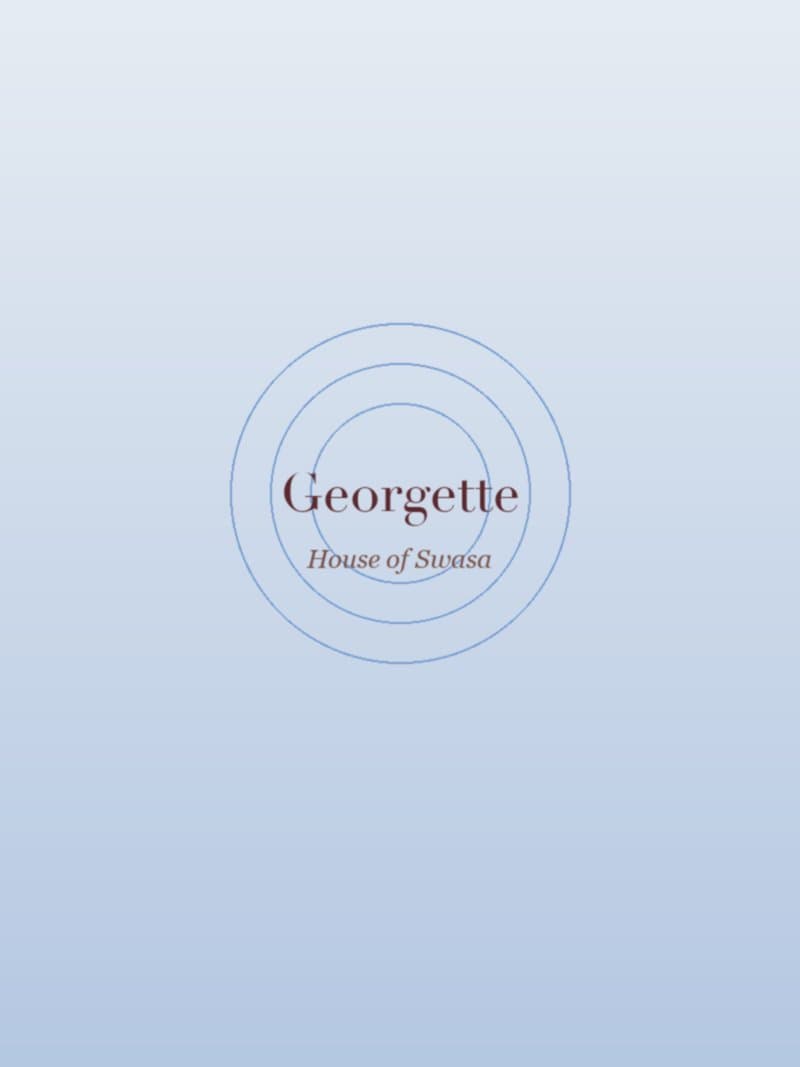 Georgette Saree - Royal Blue Embellished — Blue