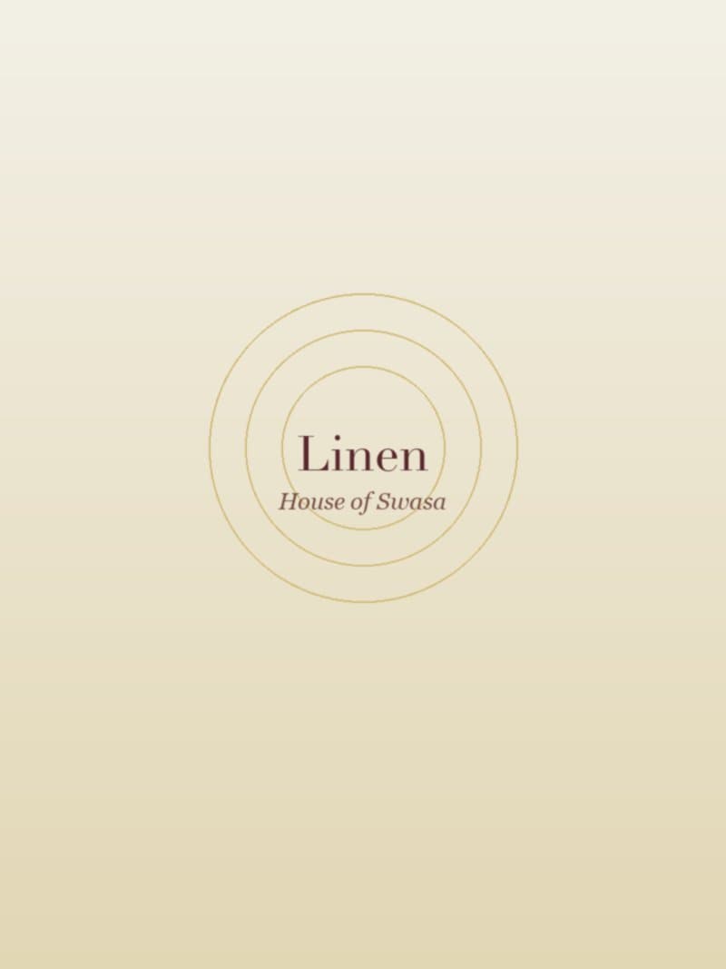 Linen Saree - Charcoal Grey — Black